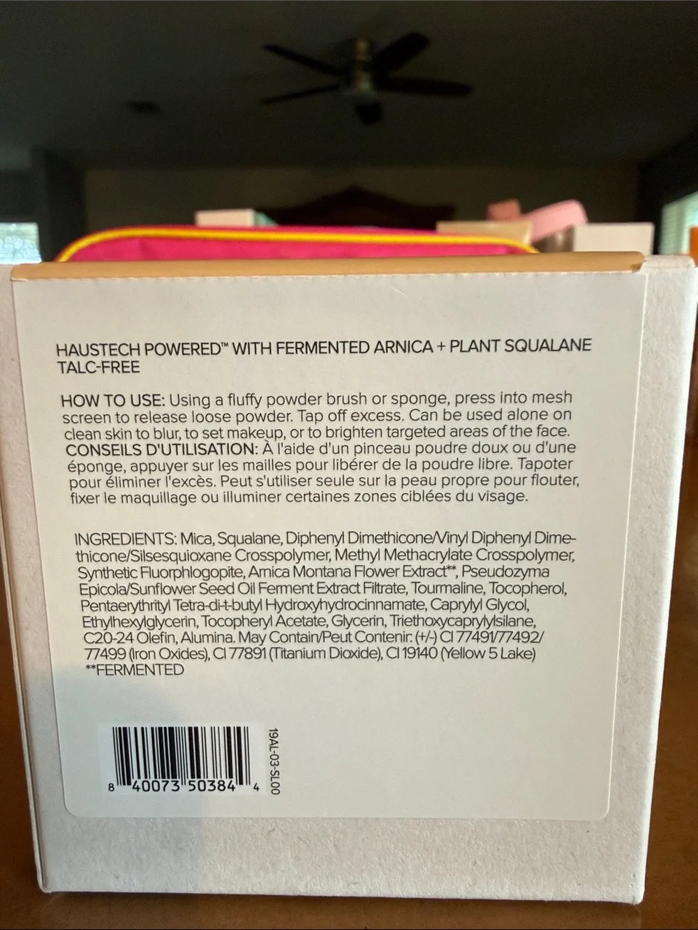 Makeup setting powder — not bath/body